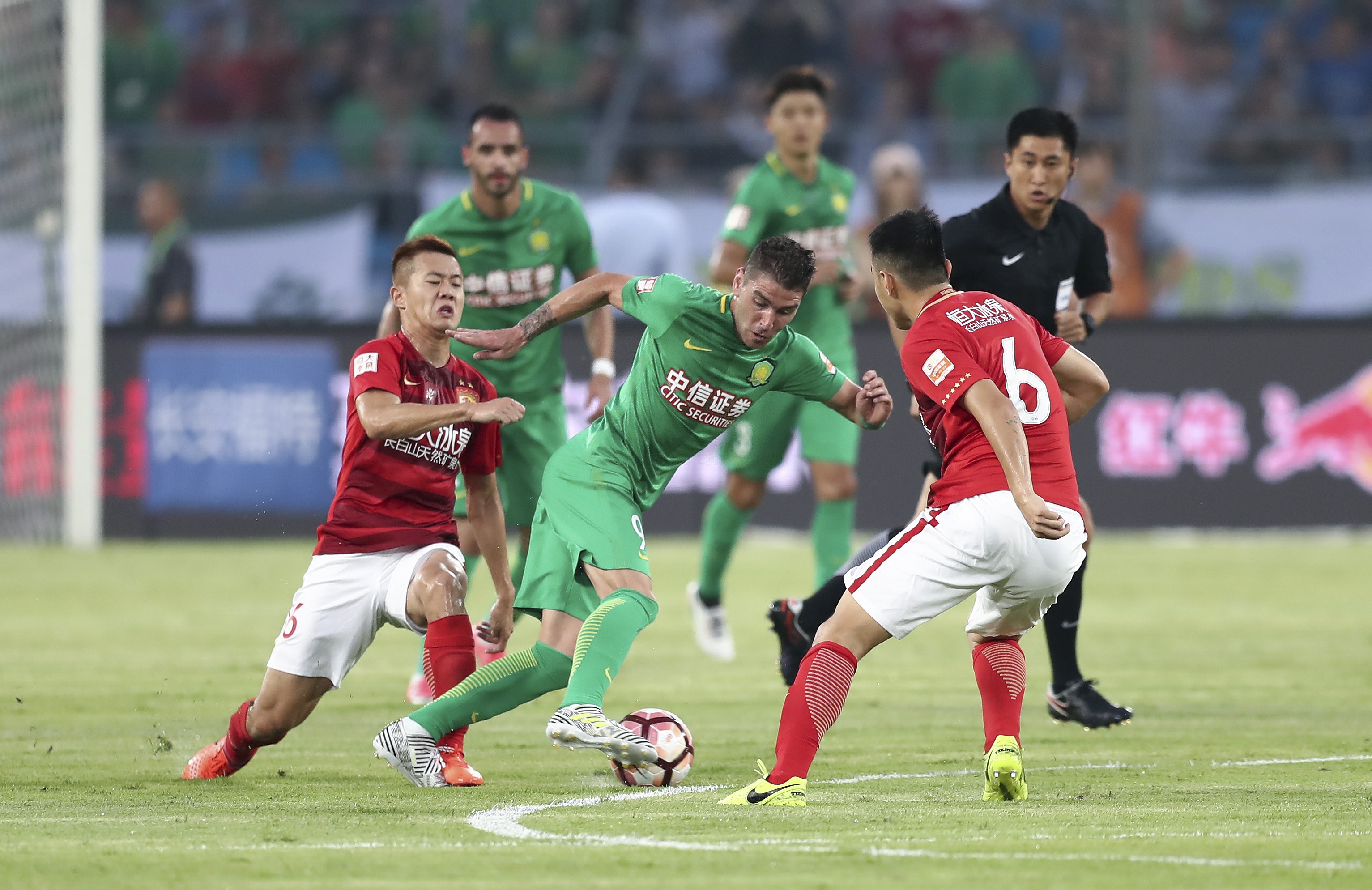 全运会男足U20半决赛对阵：广东vs上海，湖北vs山东